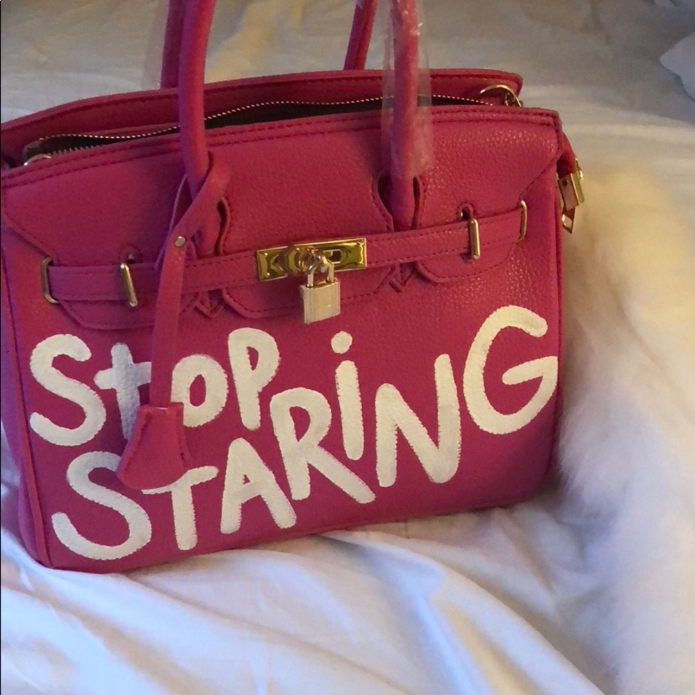 Pink purse